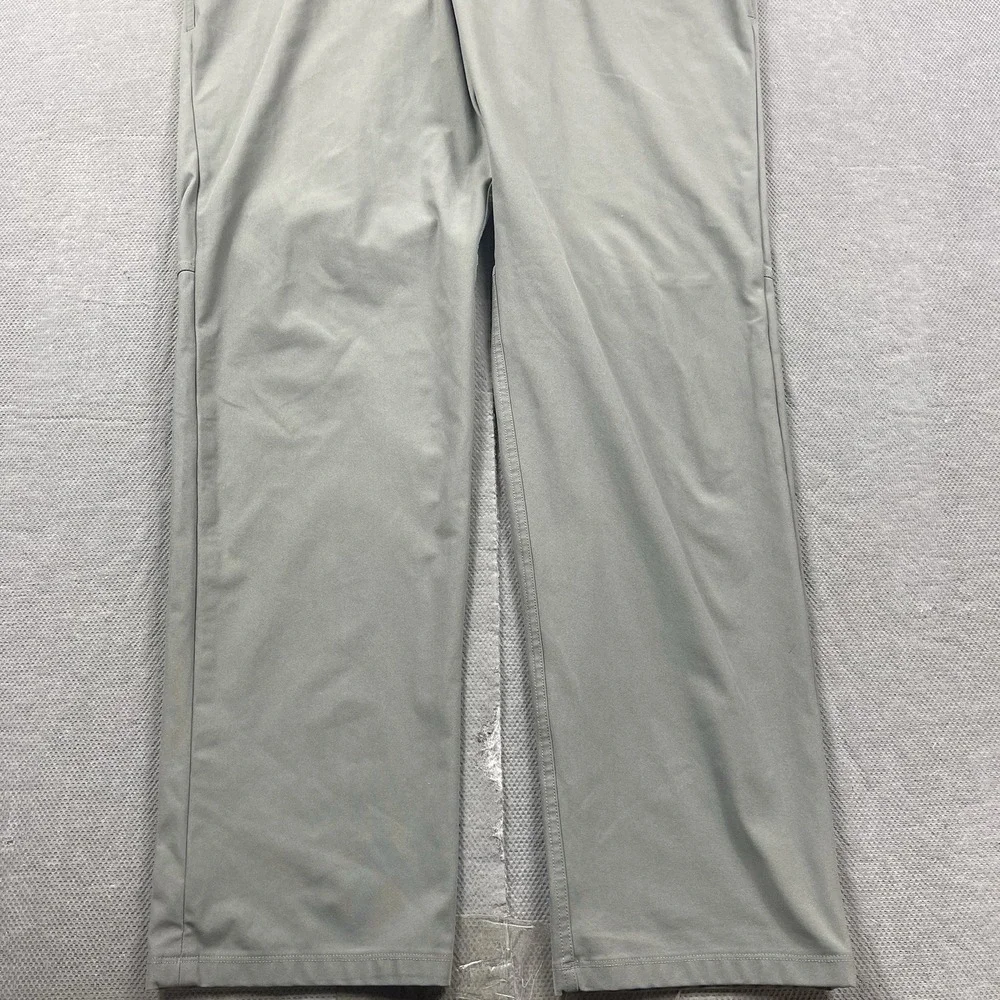 Lululemon ABC Pants Mens 38x33 Green Slim Fit Athletic Stretch Golf Chino Casual